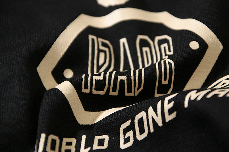 Camiseta Bape Word Gone Mad