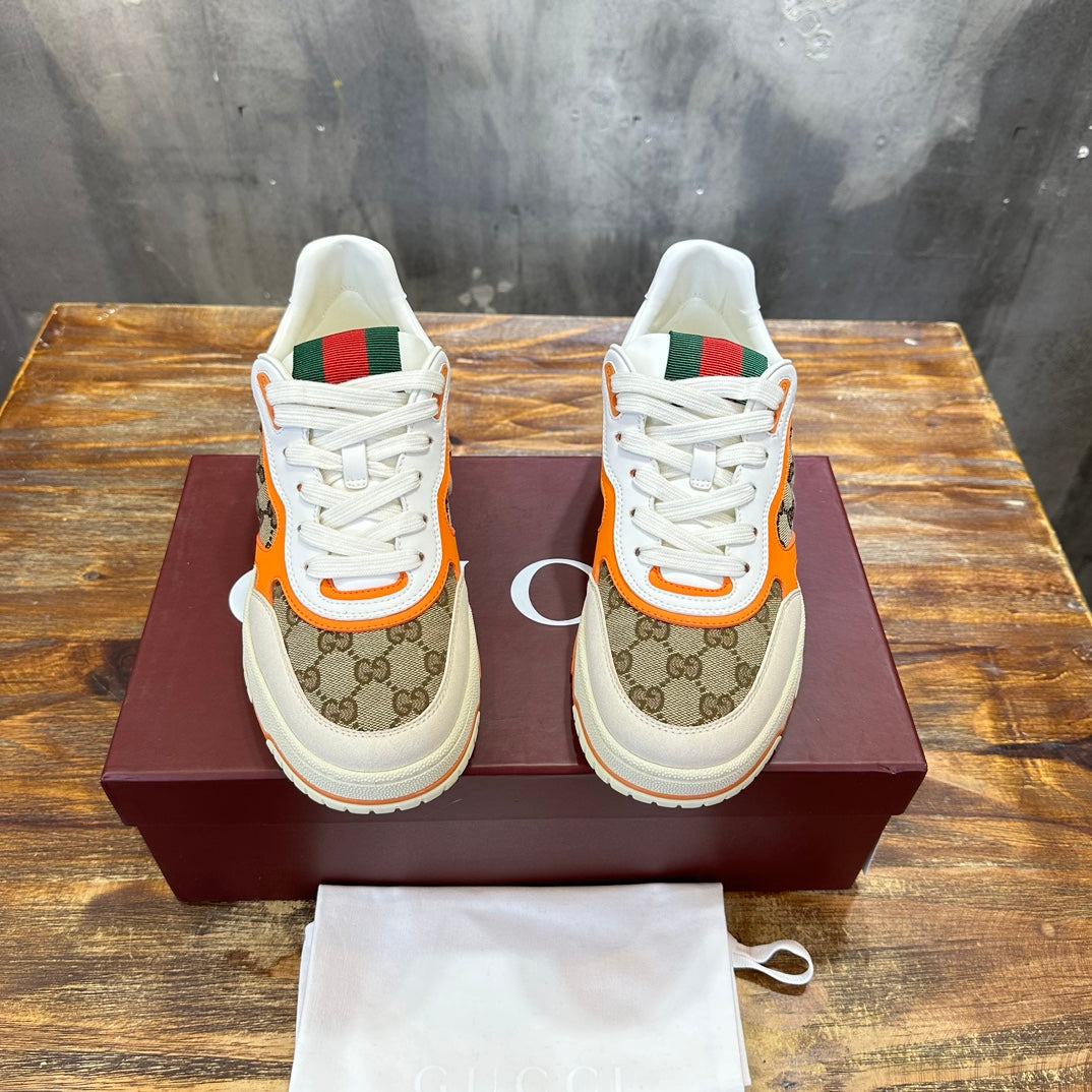 Gucci Re-Web White Beige Orange