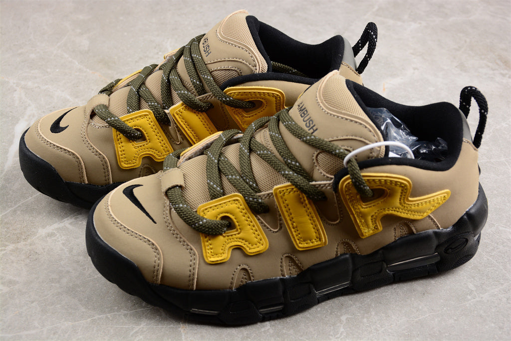 Ambush x Nike Air More Uptempo Low Limestone