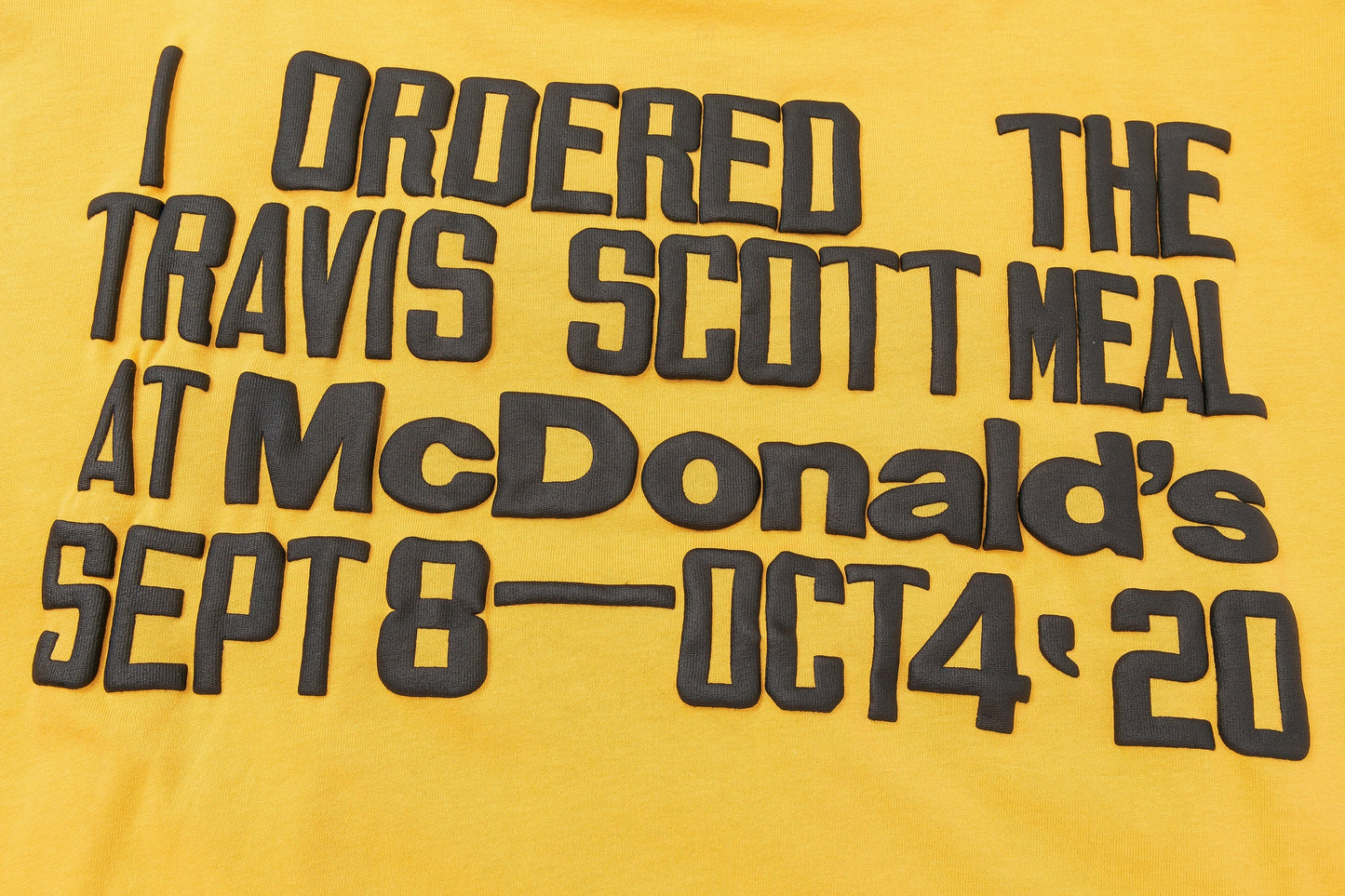 Camiseta Cactus Jack McDonald's