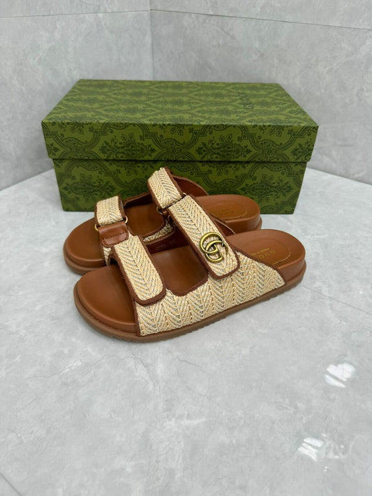 WOMEN'S SANDAL WITH DOUBLE G