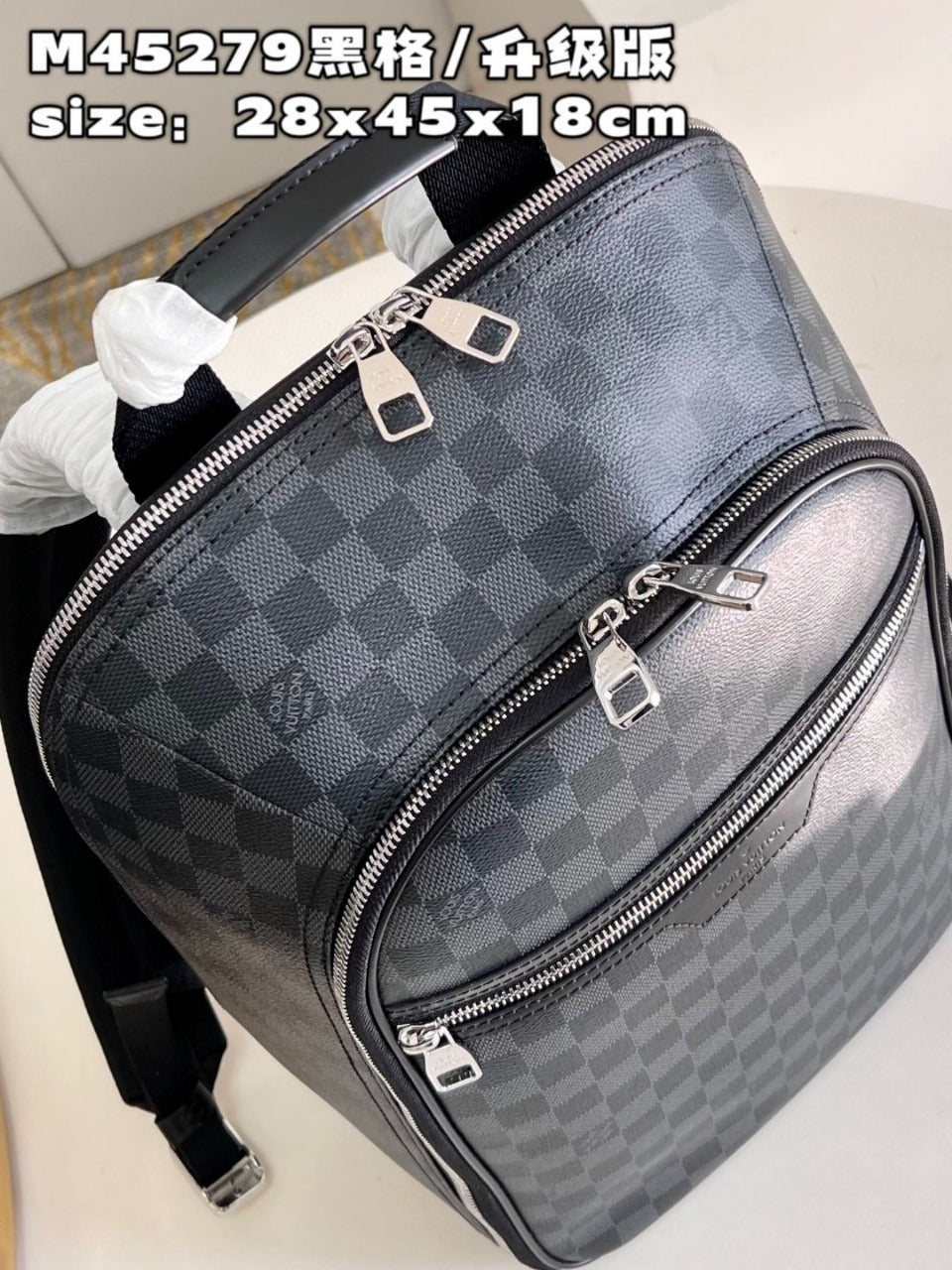 Michael Damier Graphite Black