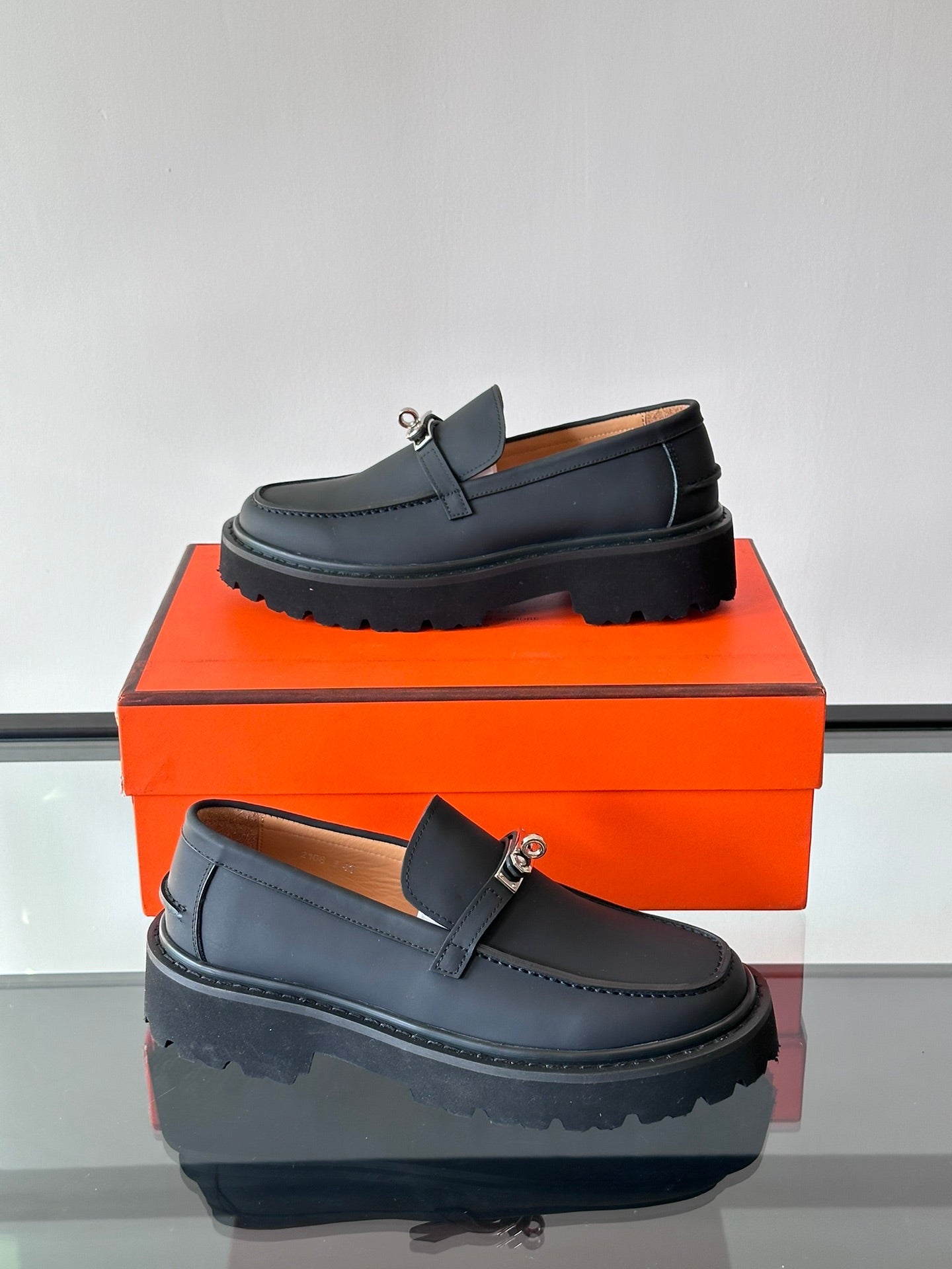 Sapato HERMES Loafers