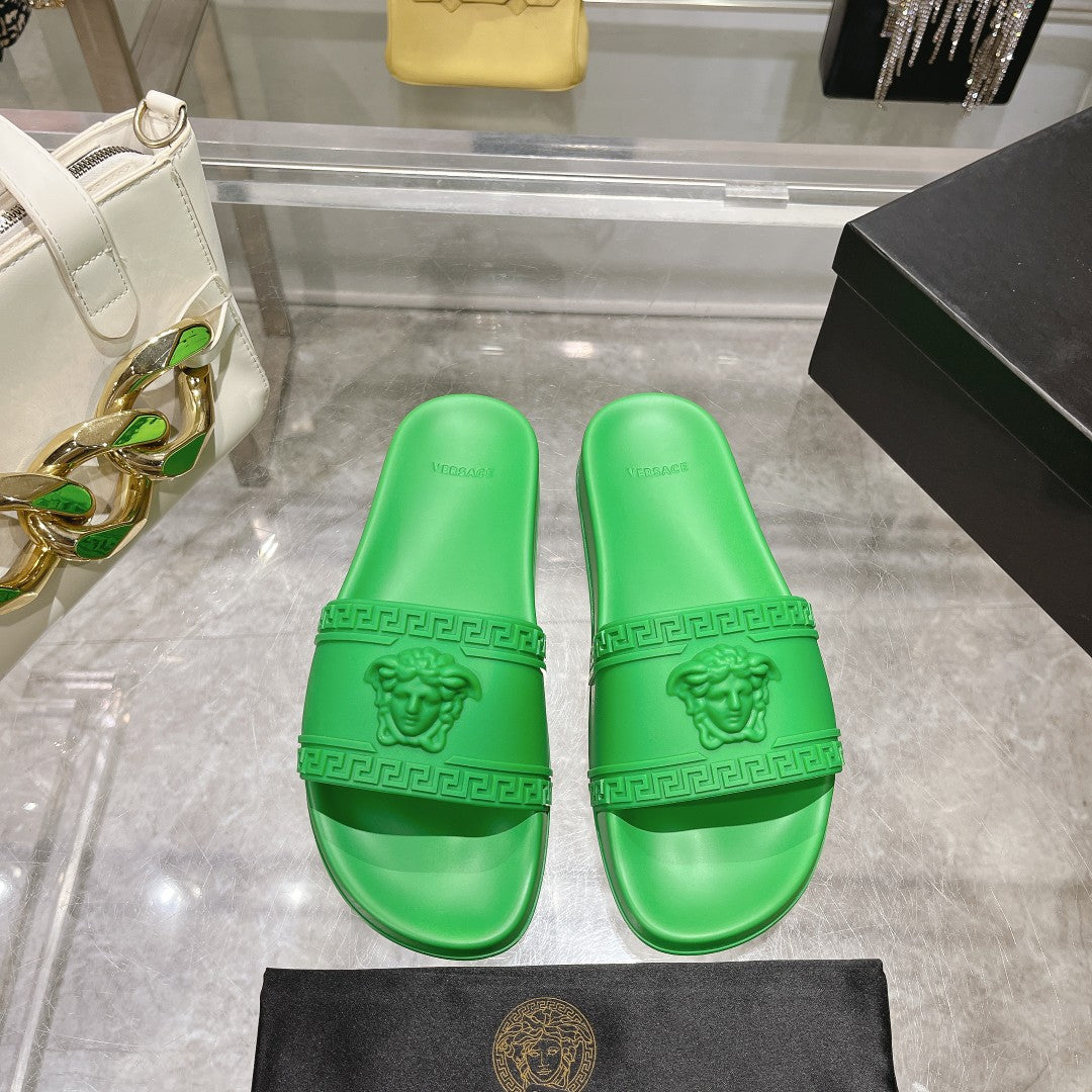 Versace Slide Green