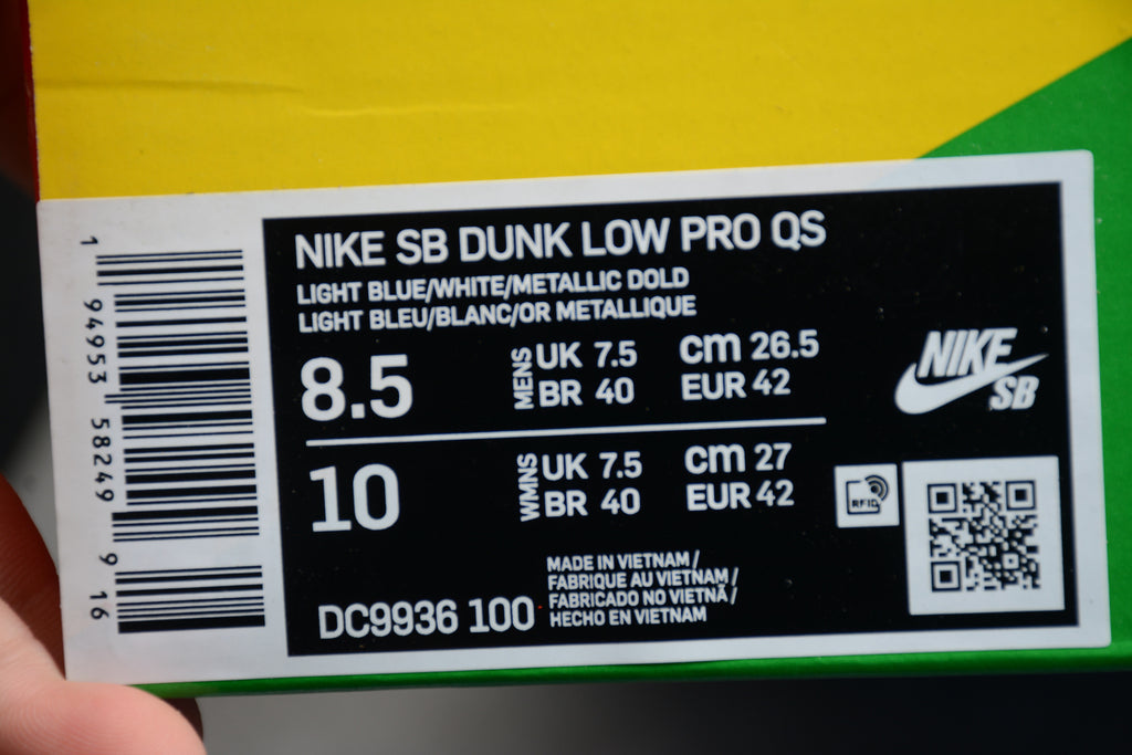 Nike SB Dunk Low Sean Cliver DC9936-100