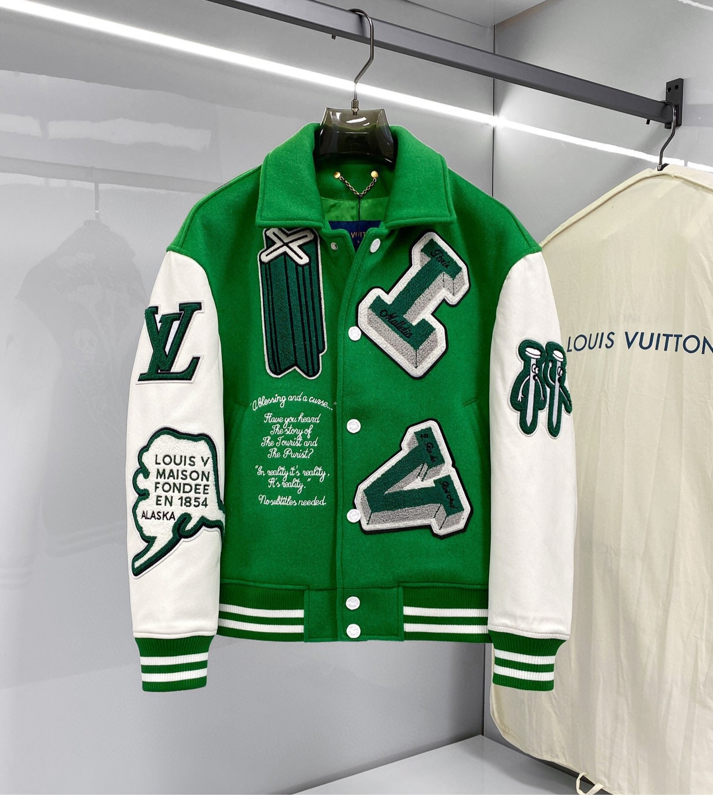 Jacket Varsity Green