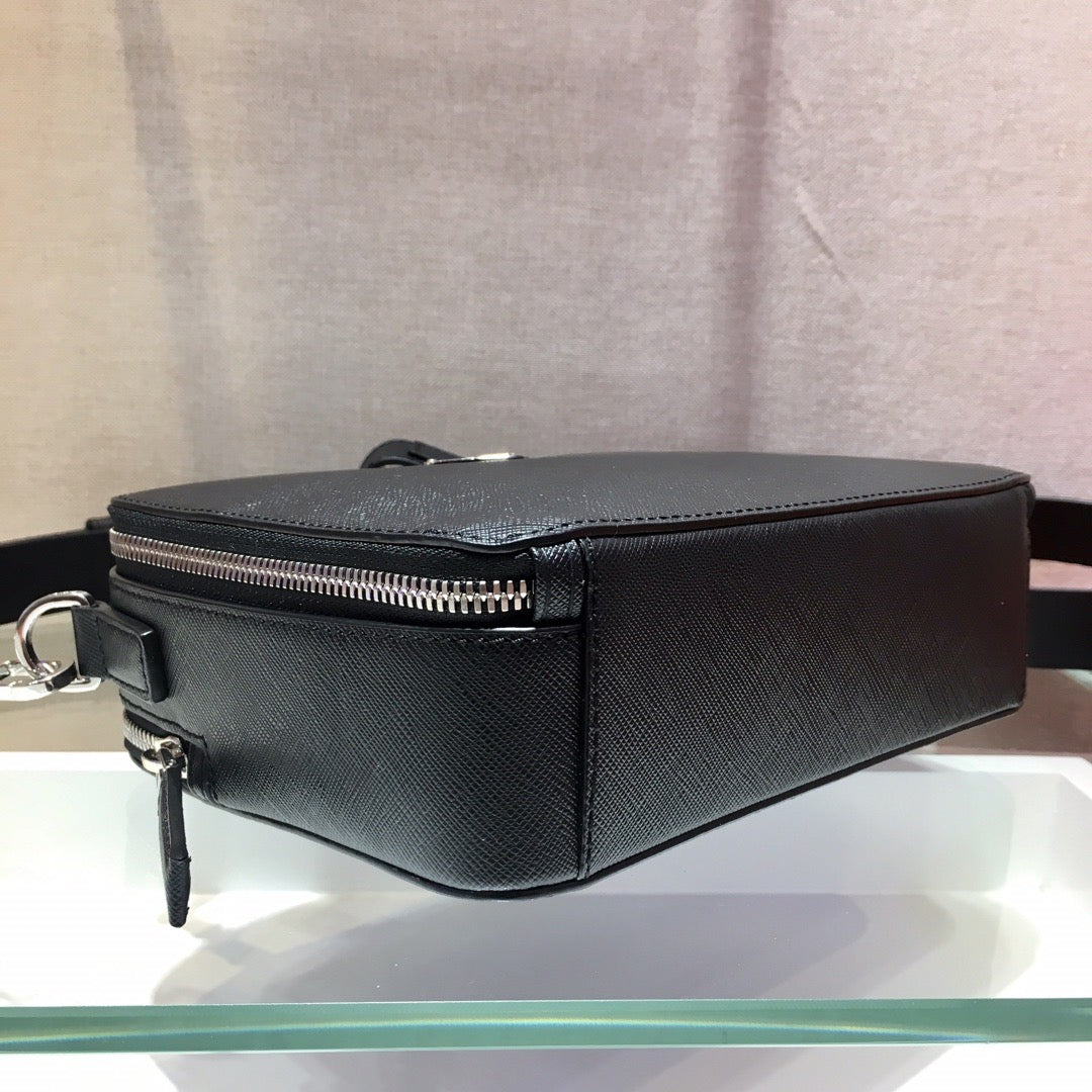 Prada Brique Saffiano Black