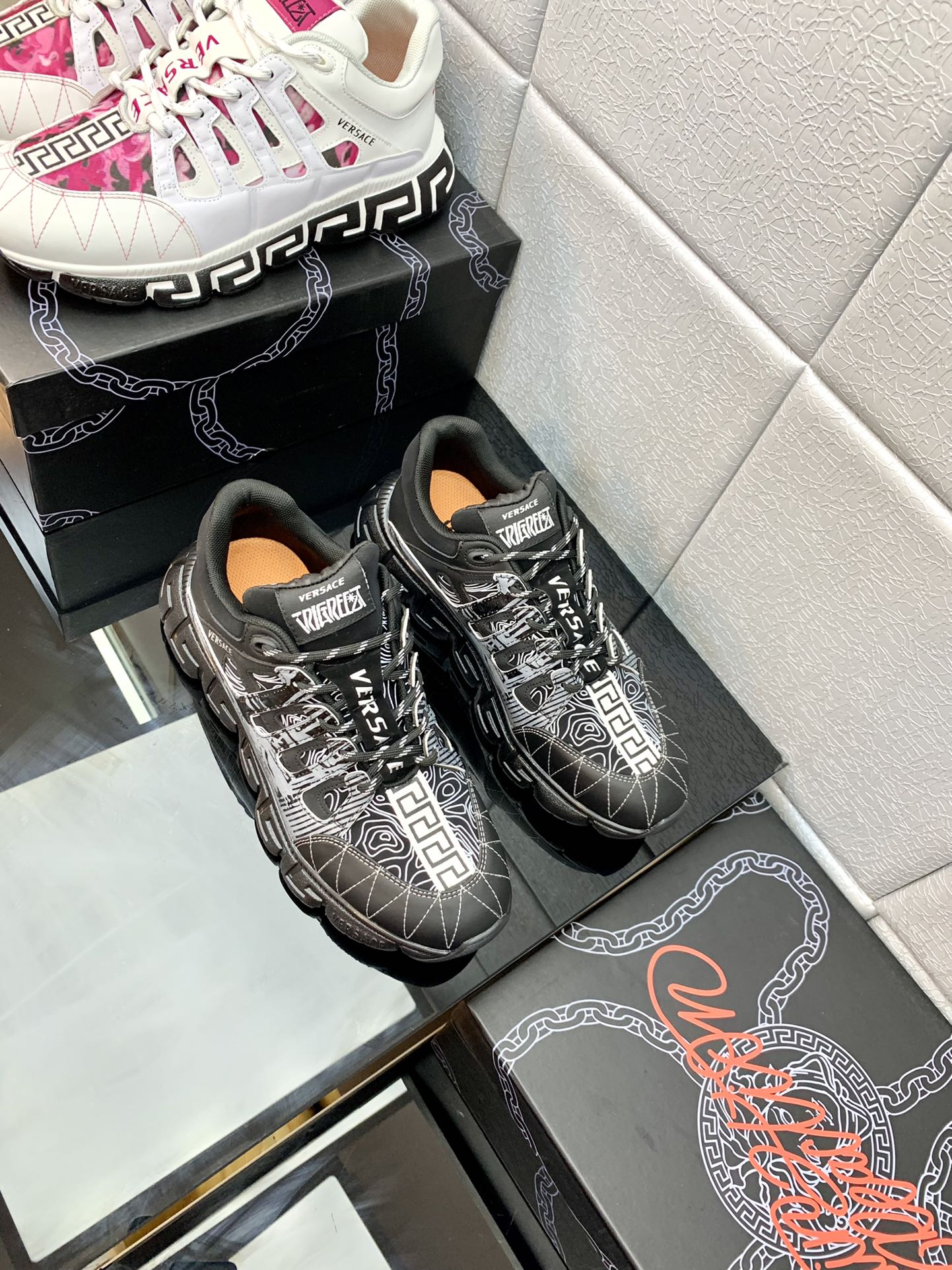 Versace Chain Tigreca Sneakers