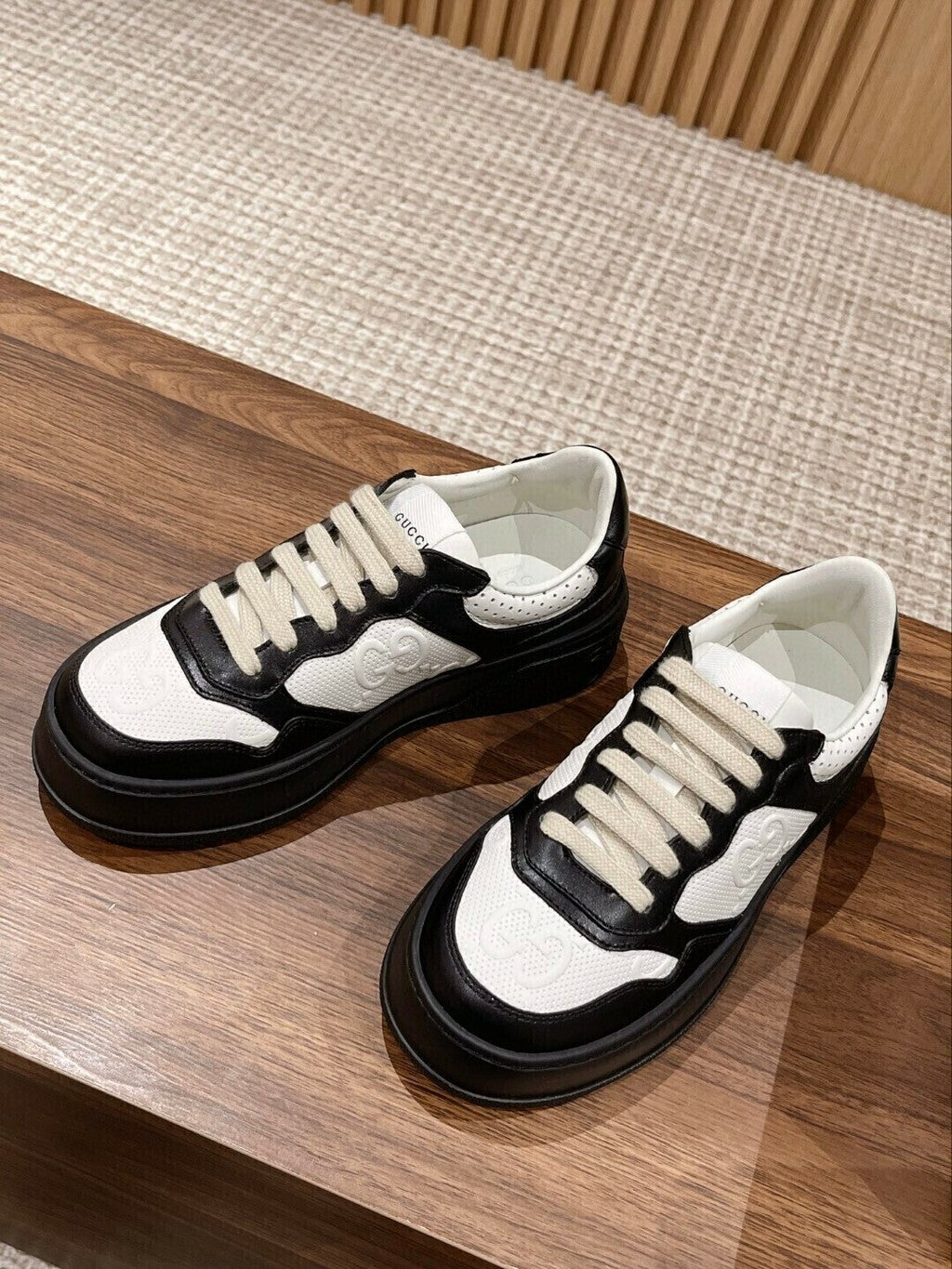 Gucci GG Sneaker Black White (Pronta entrega)