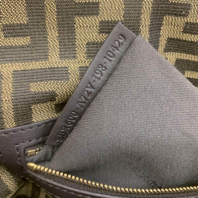 Bolsa Fendi FF Baguette Jacquard