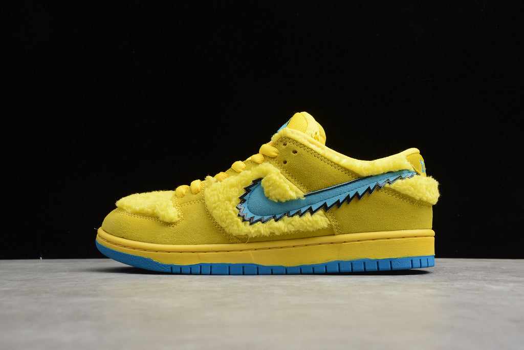 Nike SB Dunk Low Grateful Dead Bears Opti Yellow CJ5378 700