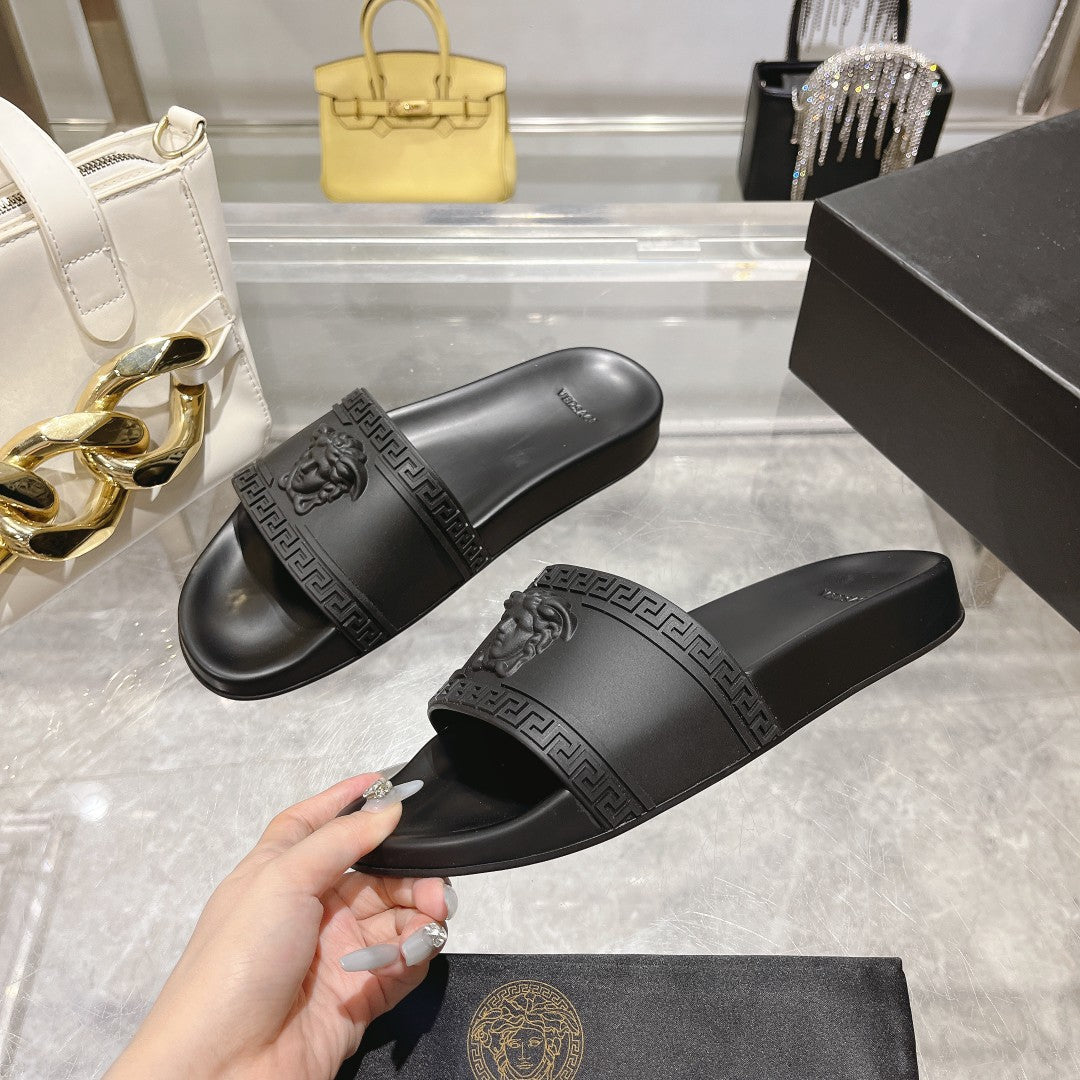 Versace Slide Black