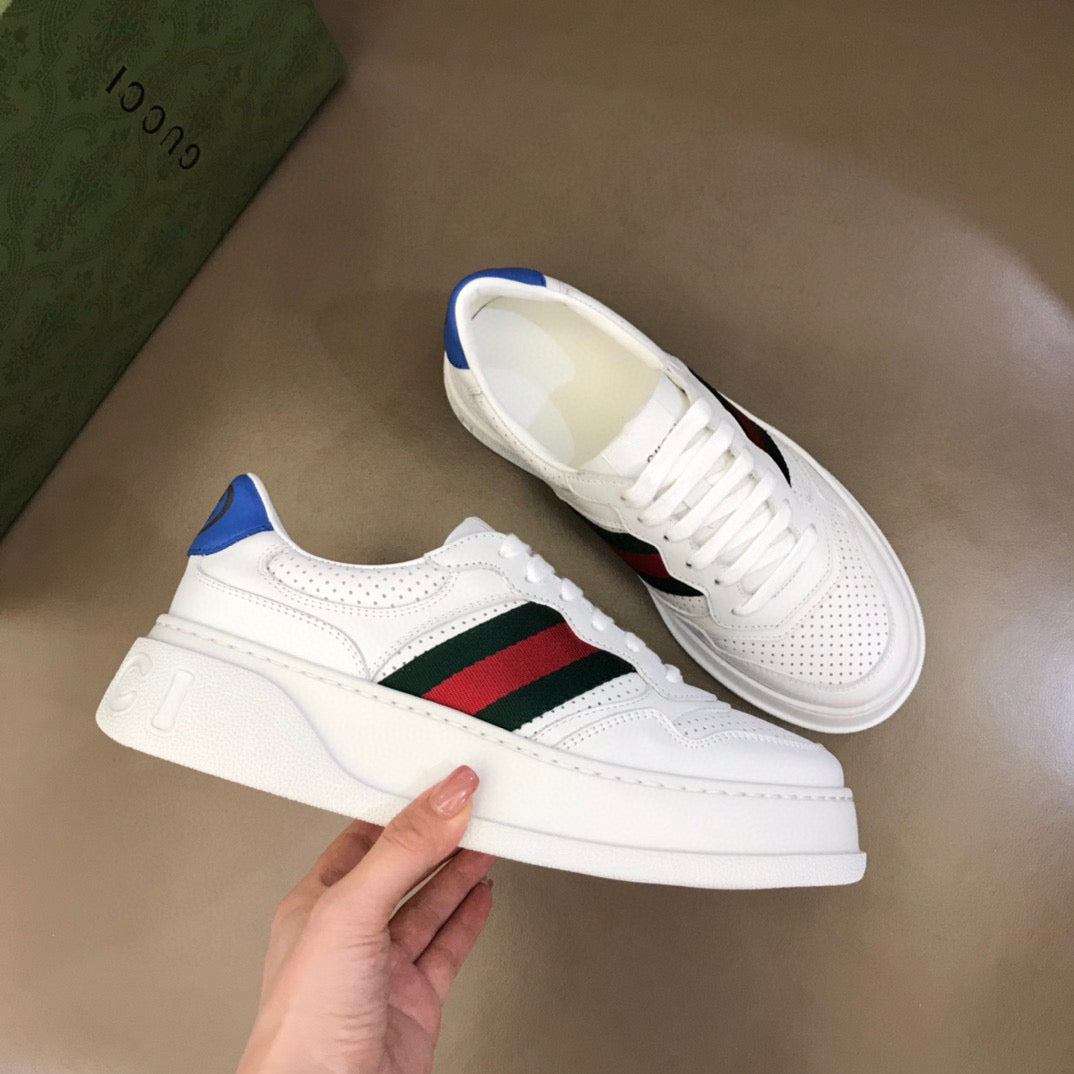 Gucci Chunky GG Web Sneaker White Blue