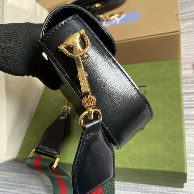 Bolsa GUCCI Horsebit Black