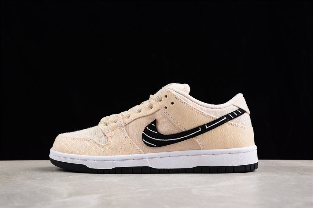 Nike SB Dunk Low x Albino & Preto Pearl White Cadarços Personalizado