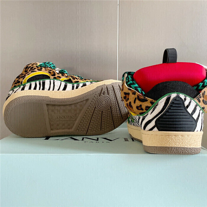 Lanvin Curb Sneaker 'Animal Print'