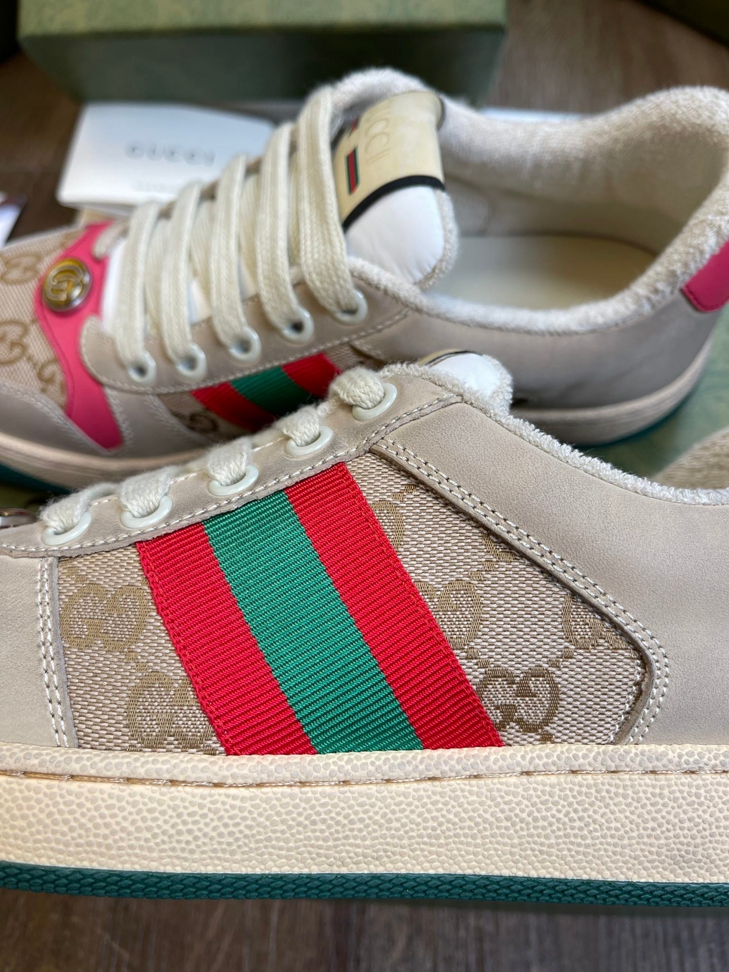 Gucci Screener Butter Leather