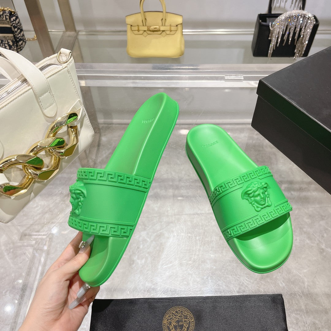 Versace Slide Green