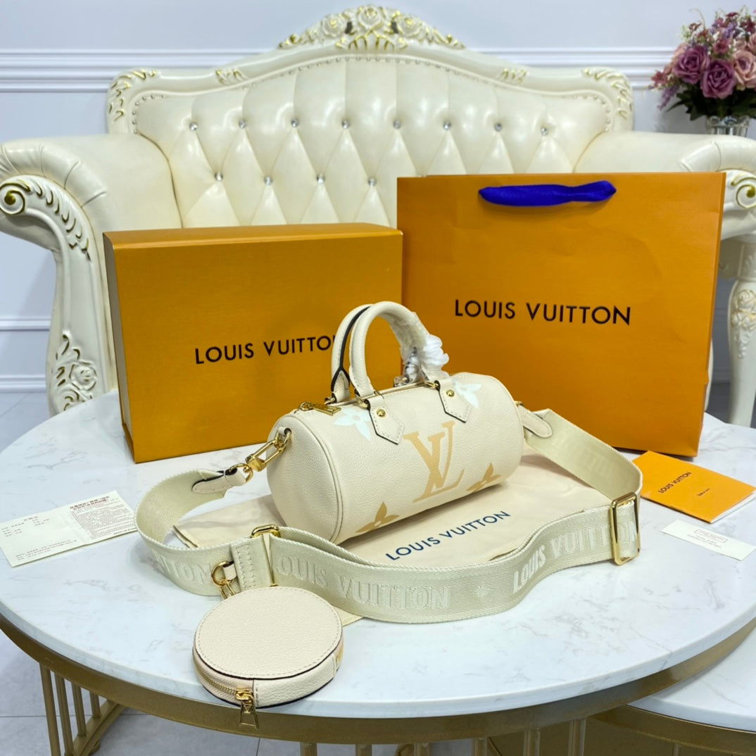 Lv Papillon BB White