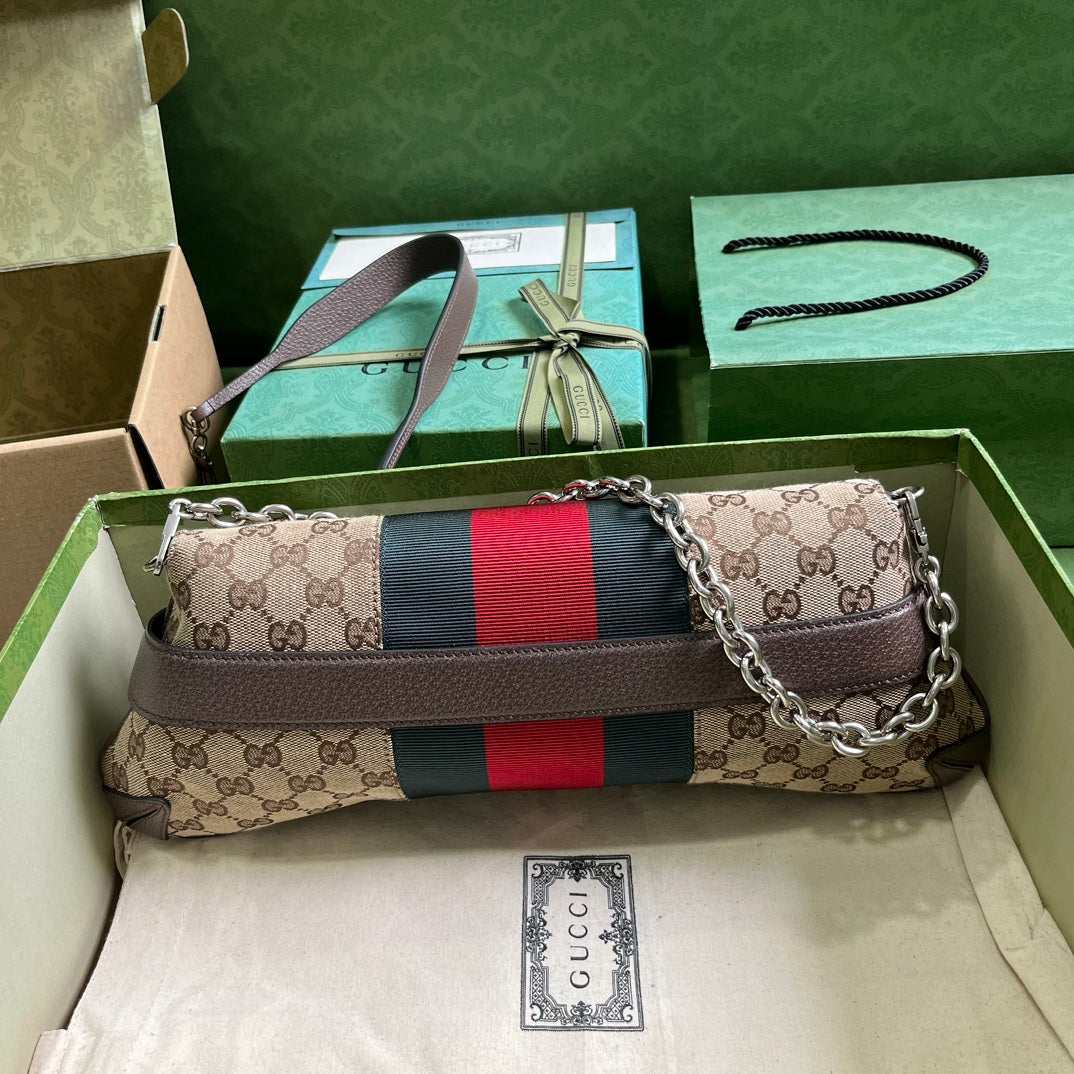 GUCCI Horsebit Chain Small Shoulder Bag