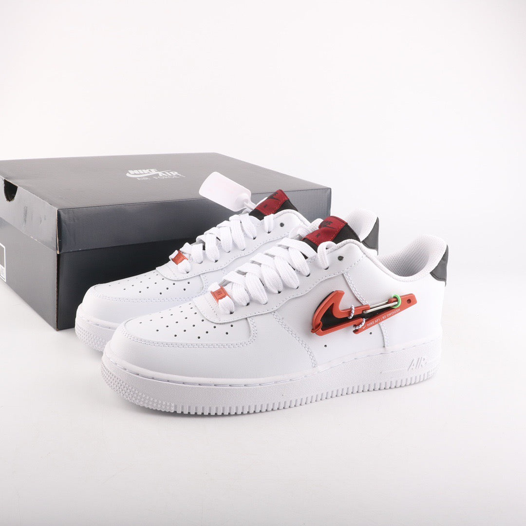 Nike Air Force 1 Low Carabiner Swoosh Red