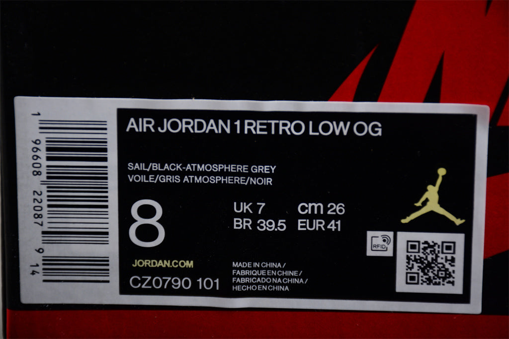 Air Jordan 1 Retro Low OG Atmosphere Grey