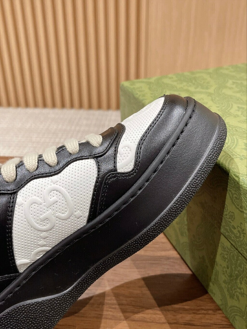 Gucci GG Sneaker Black White (Pronta entrega)