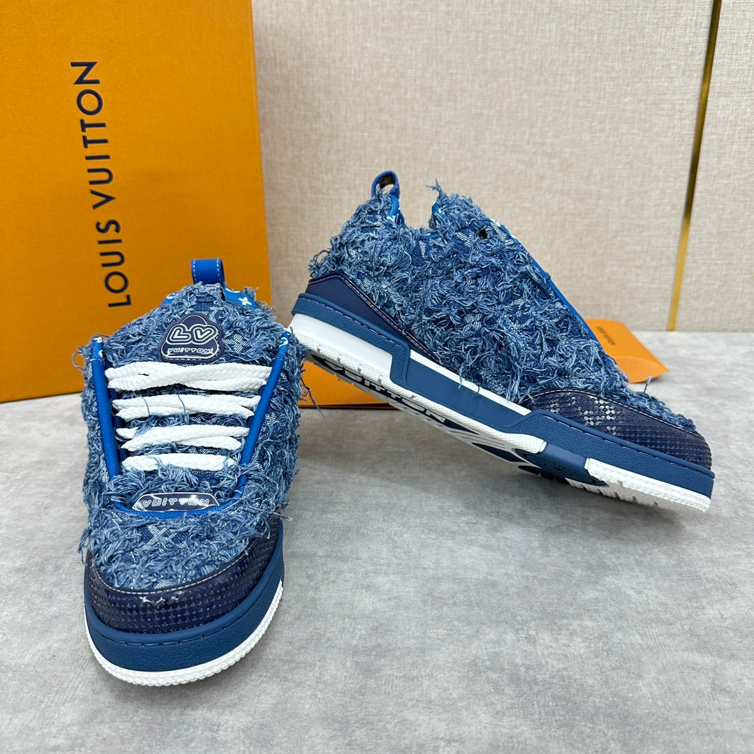 Skate Sneakers Blue