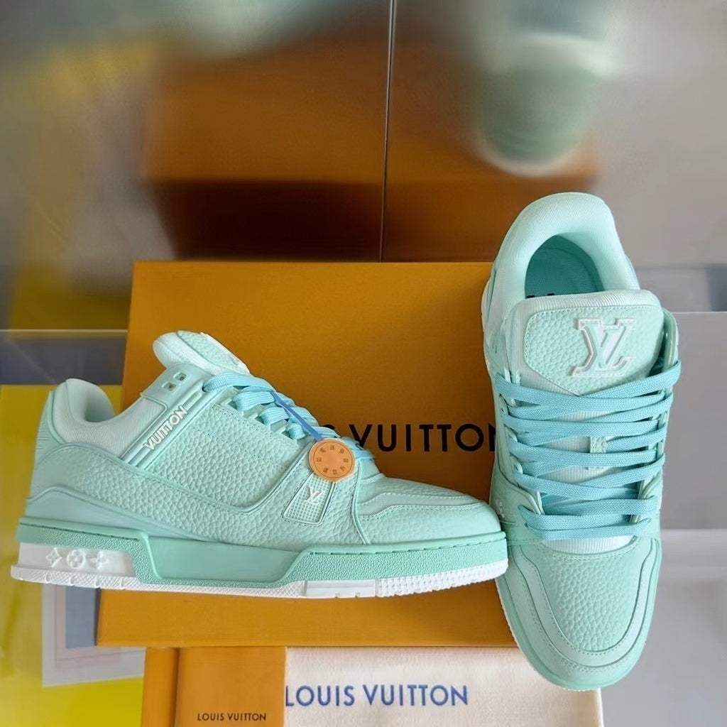 Trainer Mint Green White