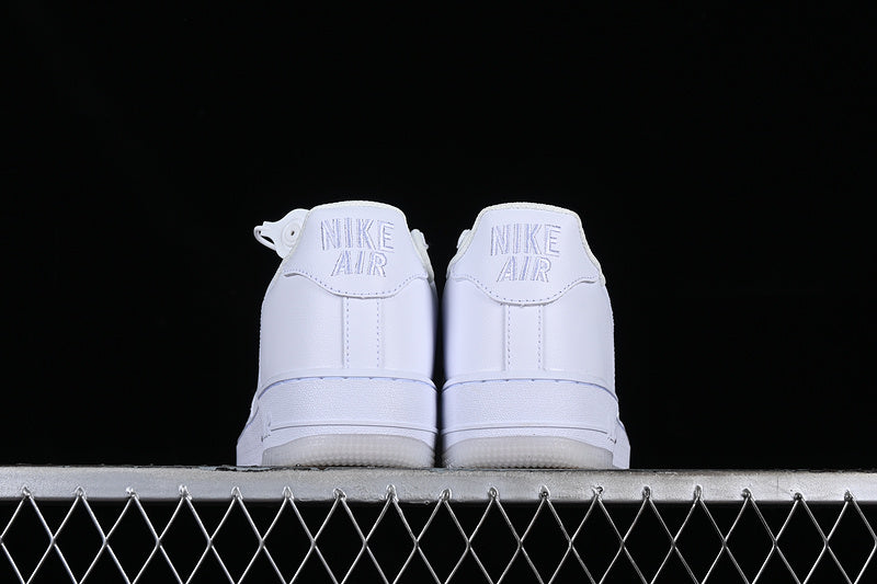 Nike Air Force 1 Low '07 Retro Color of the Month Jewel Swoosh Triple White