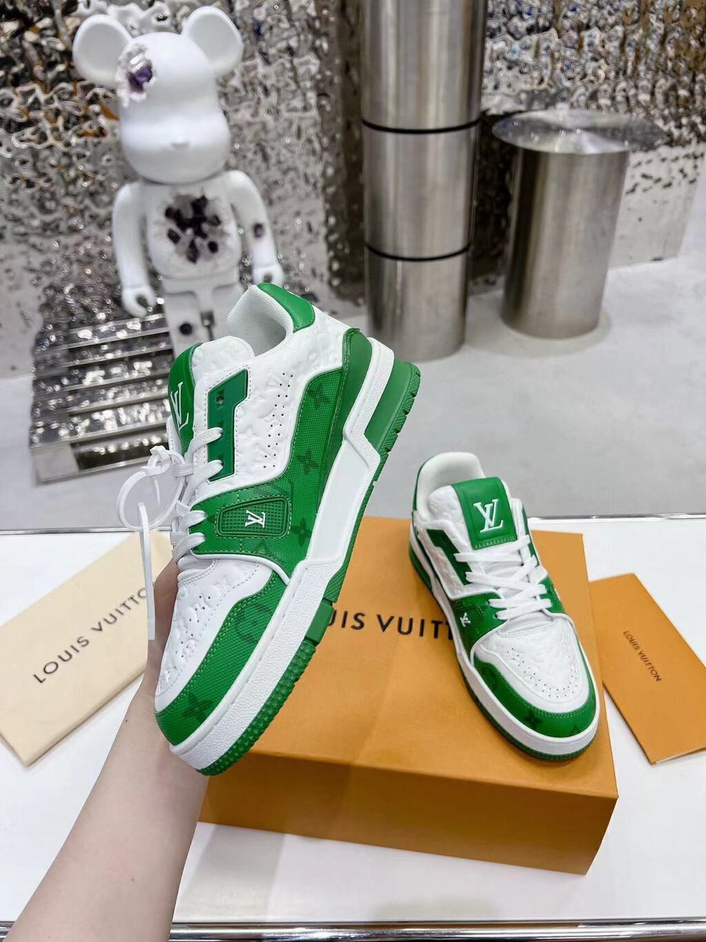 Trainer #54 Signature Green White