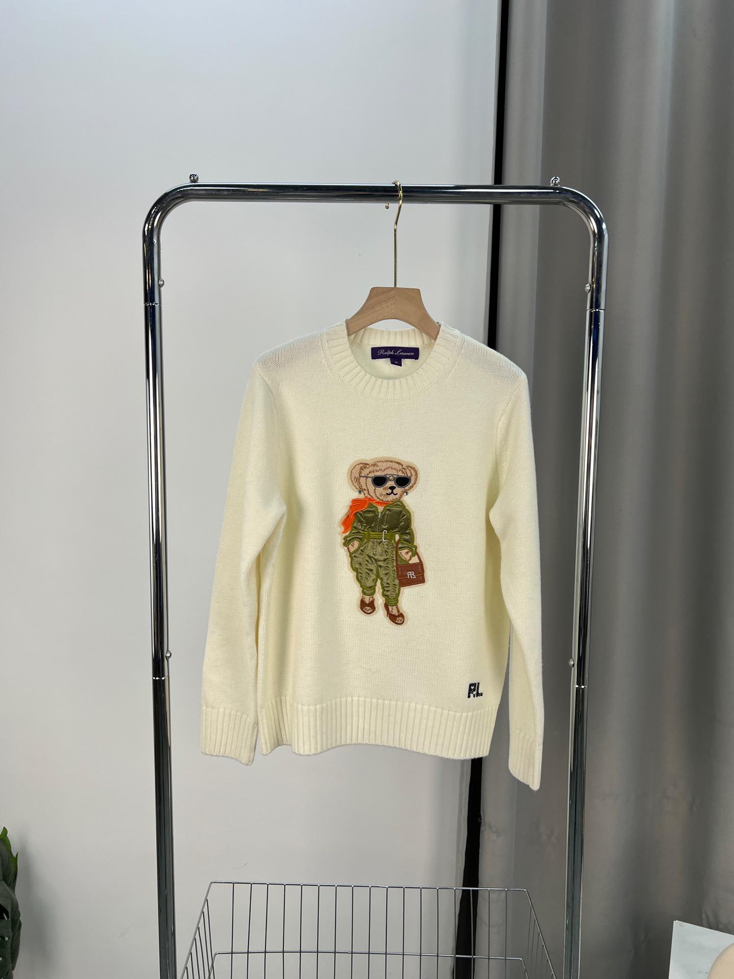 Polo Ralph Lauren  Bear Cotton-Blend Jumper