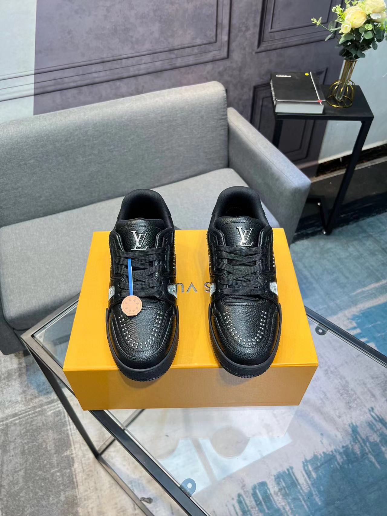 Louis Vuitton LV Trainer Black