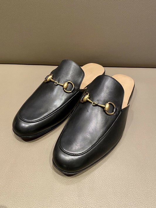 Gucci Princetown Slipper Black Leather