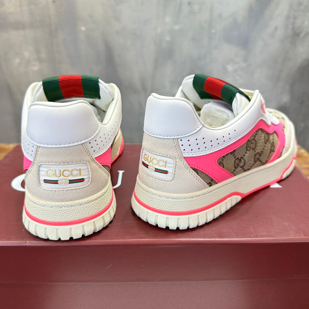 Gucci Re-Web White Beige Pink