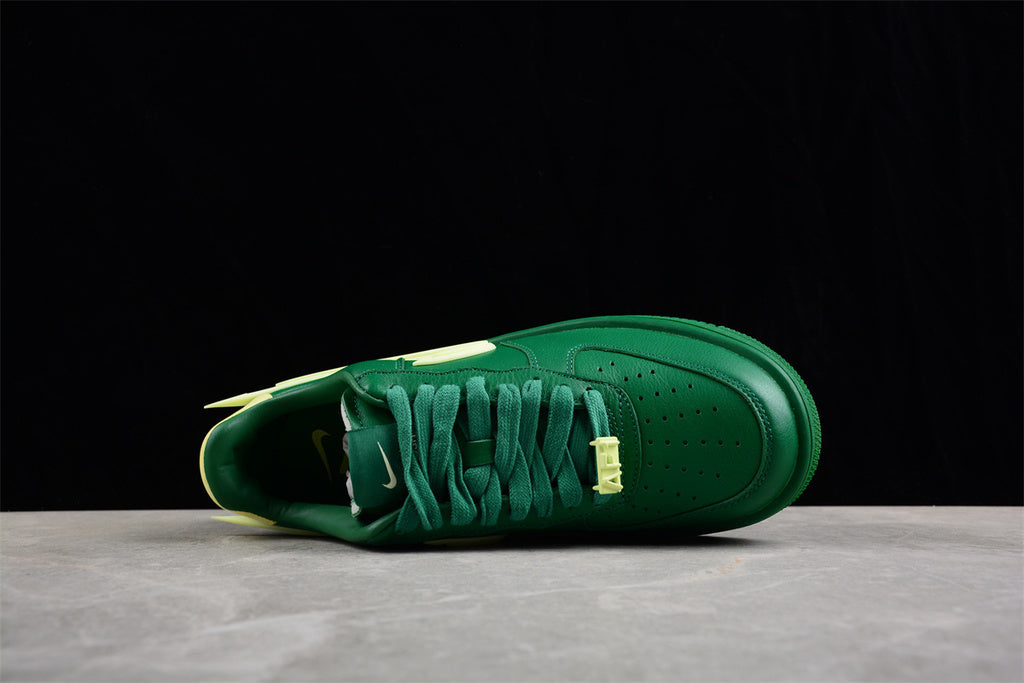 AMBUSH X NIKE AIR FORCE 1 LOW PINE GREEN AND CITRON