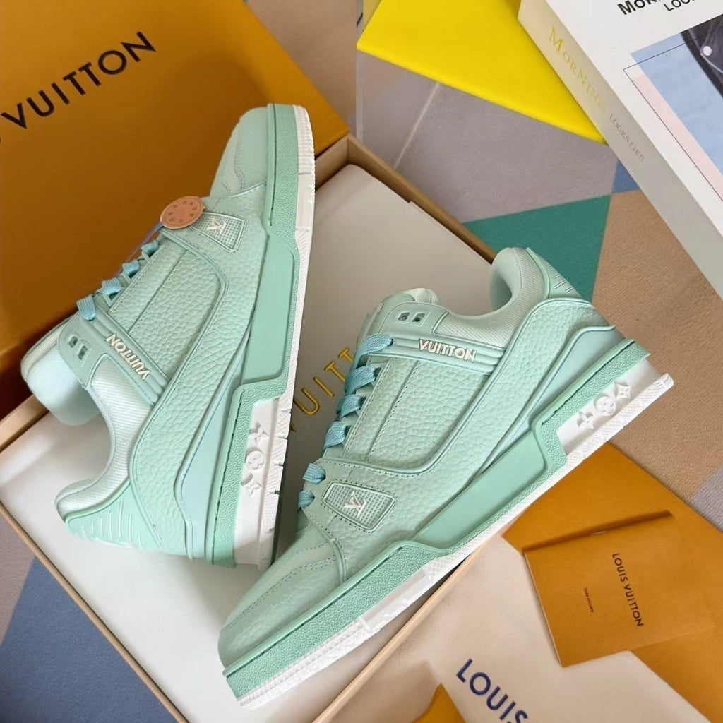 Trainer Mint Green White