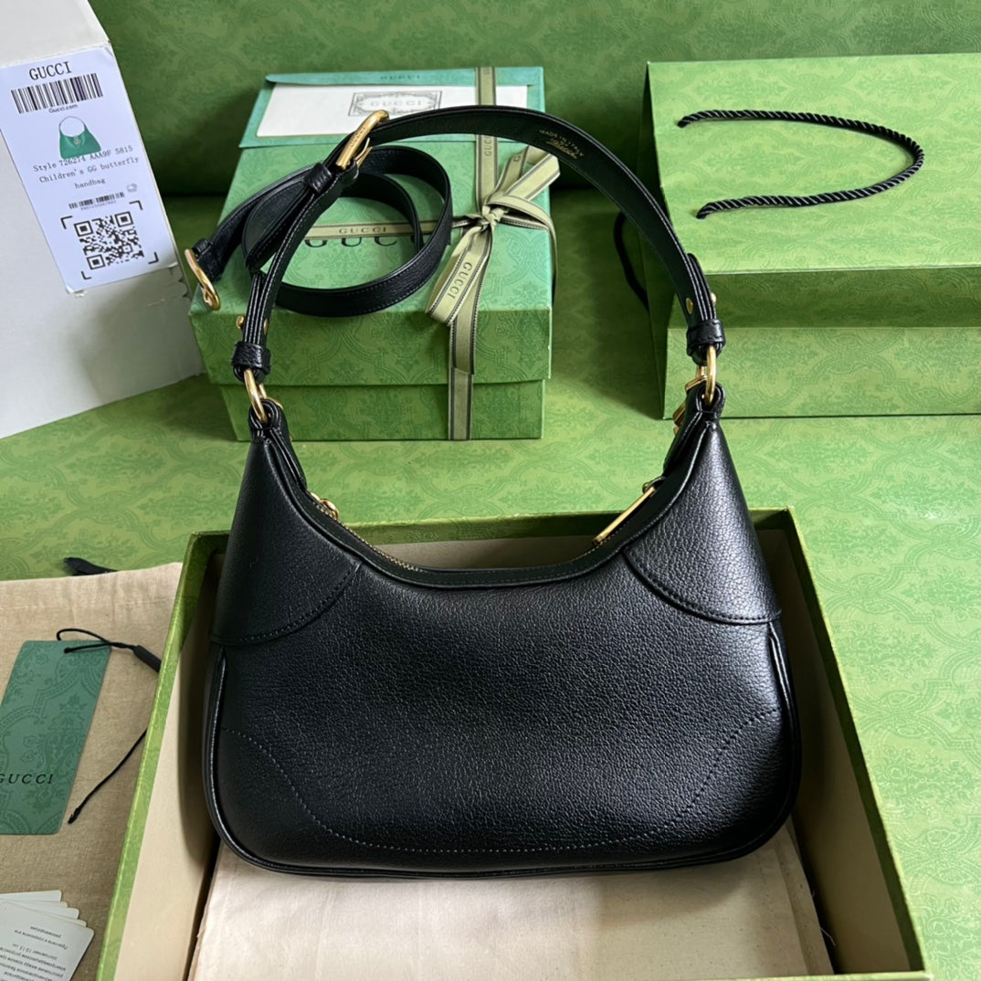 Gucci Aphrodite Shoulder Bag Small Black