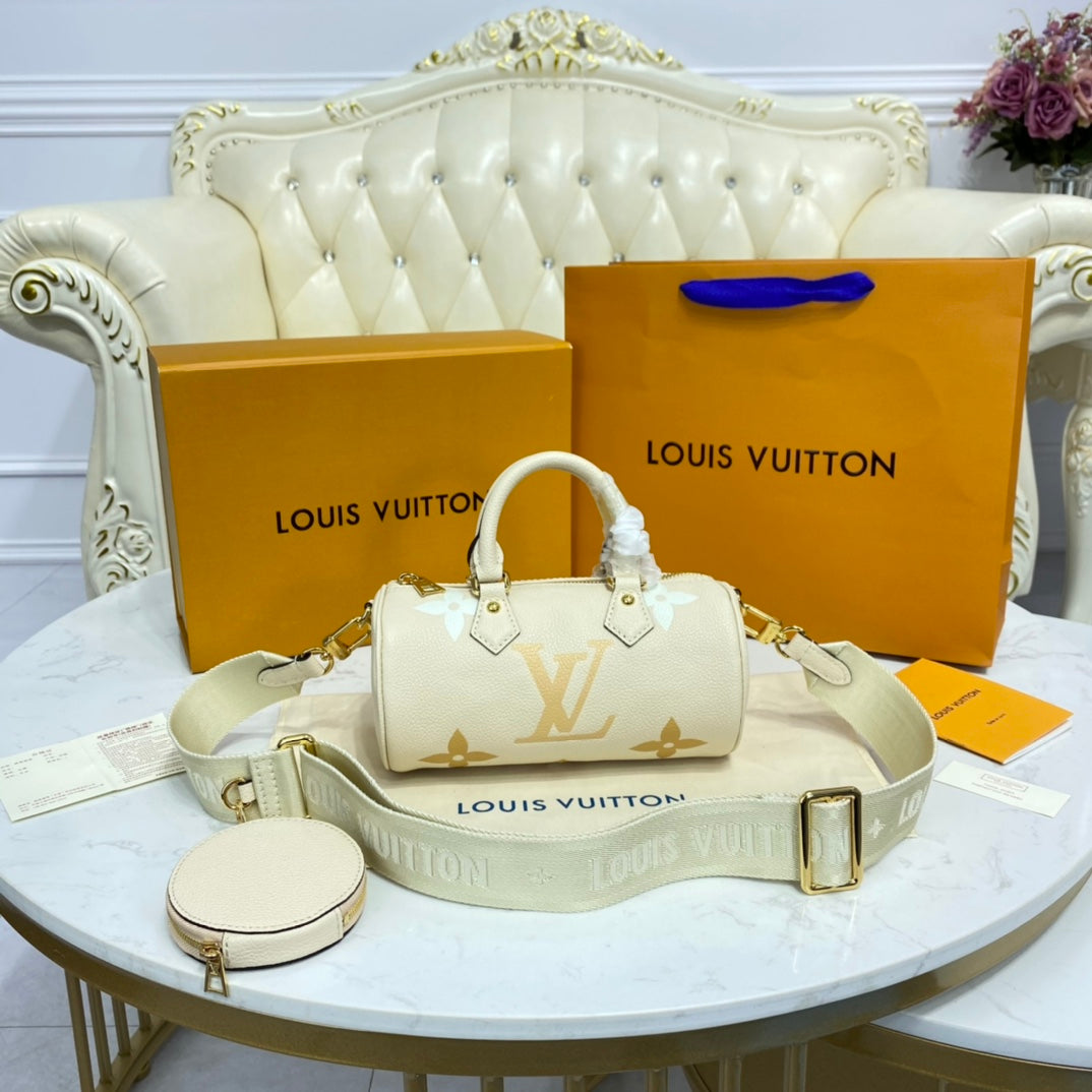 Lv Papillon BB White