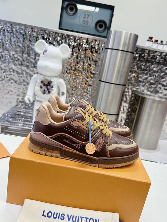 Louis Vuitton LV Trainer Marron Brown