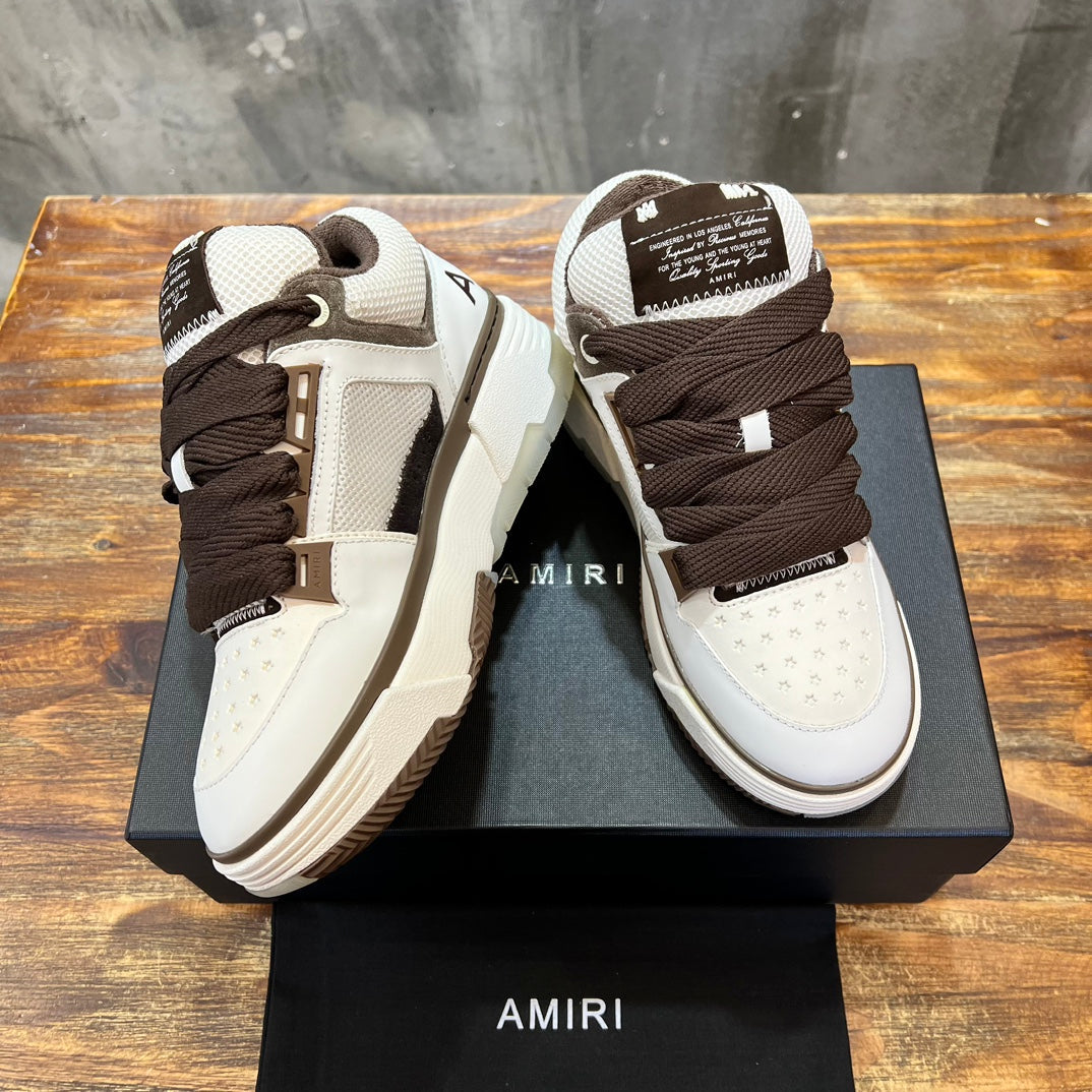 Amiri MA-1 White Brown