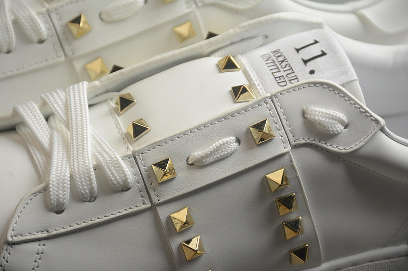 Valentino Rockstud Untitled White Gold