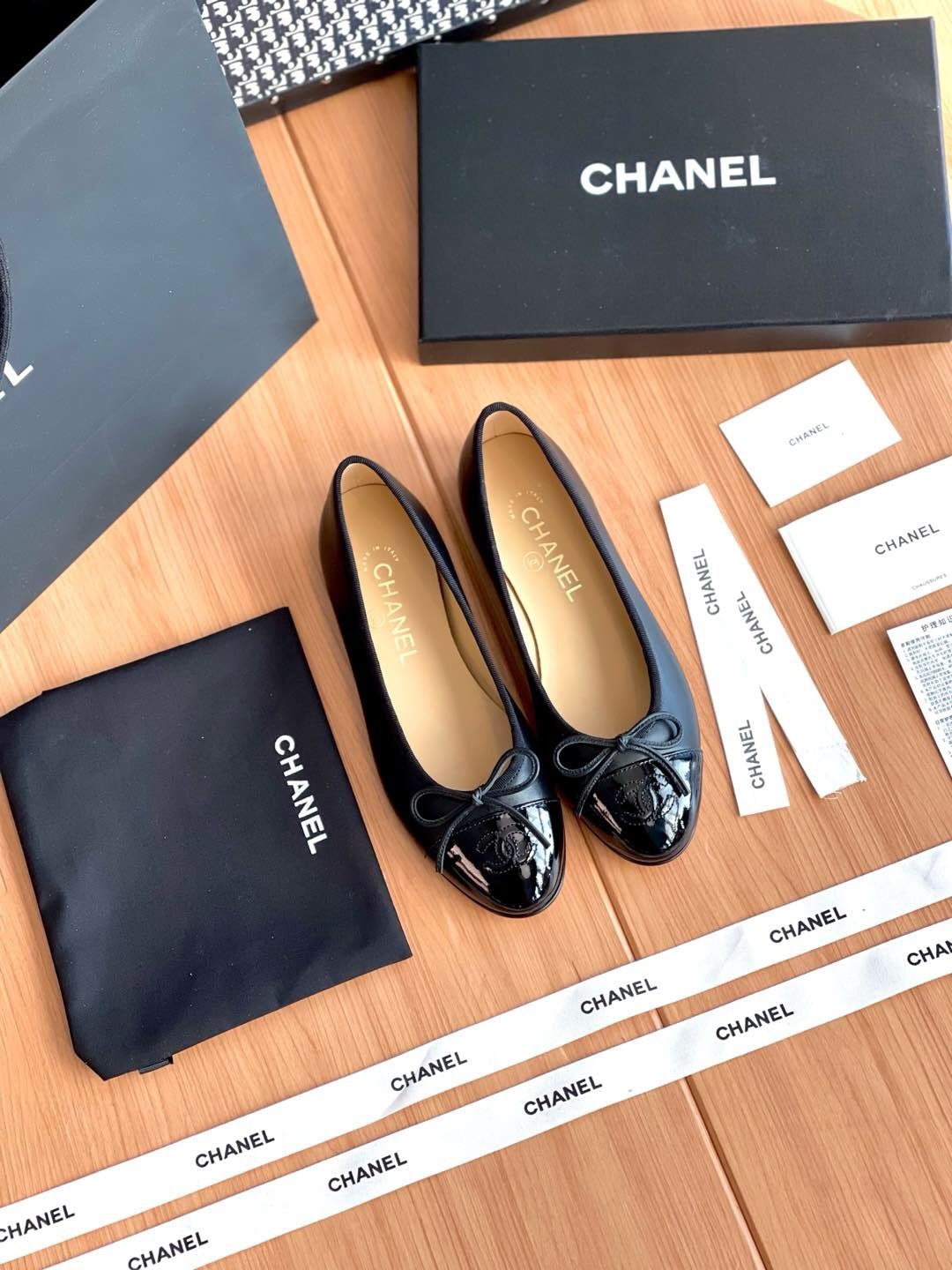 Chanel Lambskin 10mm Ballet Flats