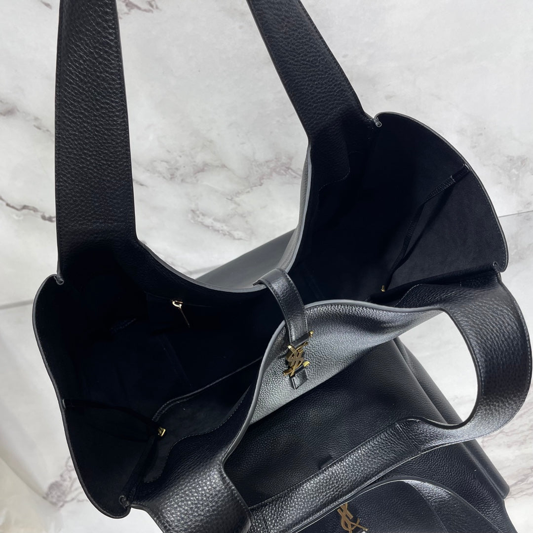 Bolsa Saint Laurent Le 5 à 7 Bea Leather Shoulder