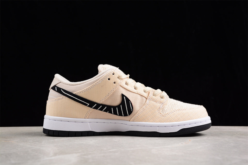 Nike SB Dunk Low x Albino & Preto Pearl White Cadarços Personalizado