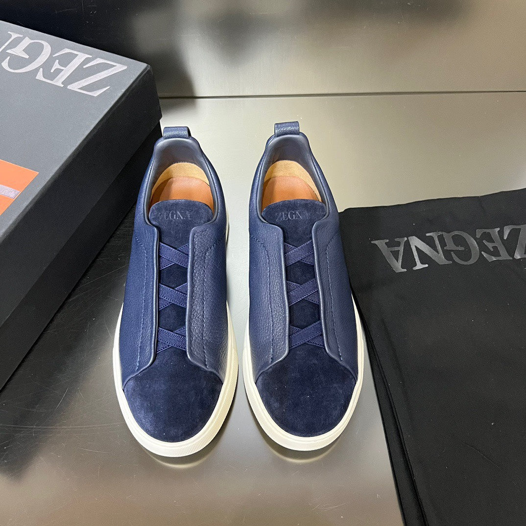 ZEGNA  Triple Stitch Sneakers