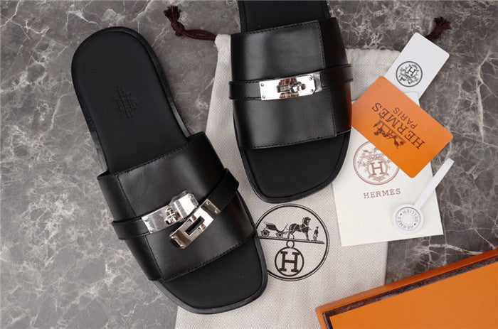 Hermes Gabriel Sandal Noir