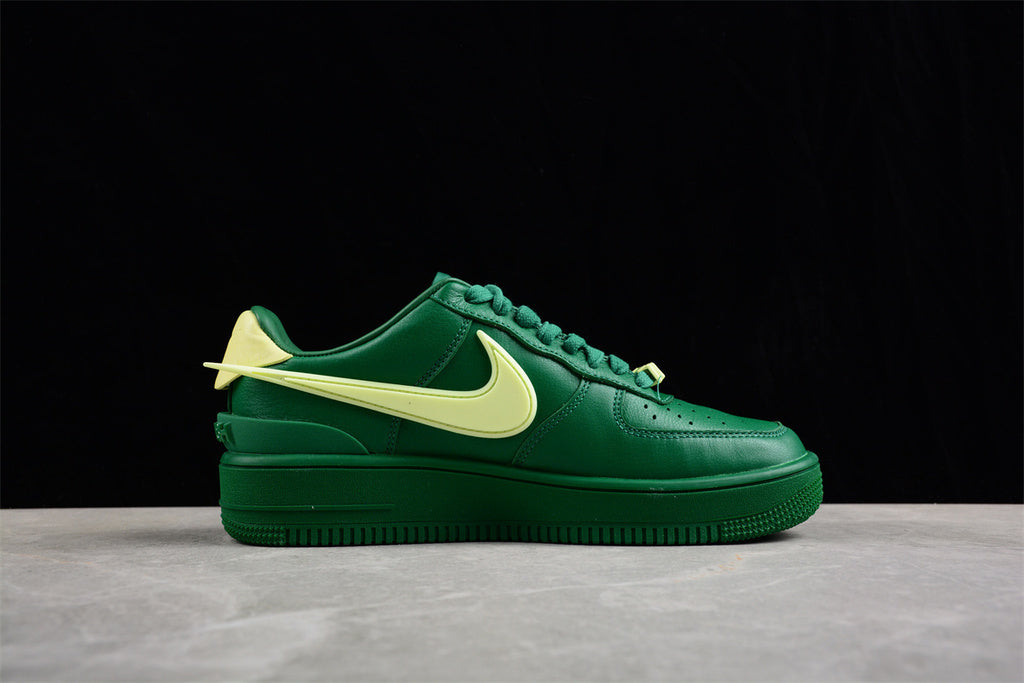 AMBUSH X NIKE AIR FORCE 1 LOW PINE GREEN AND CITRON