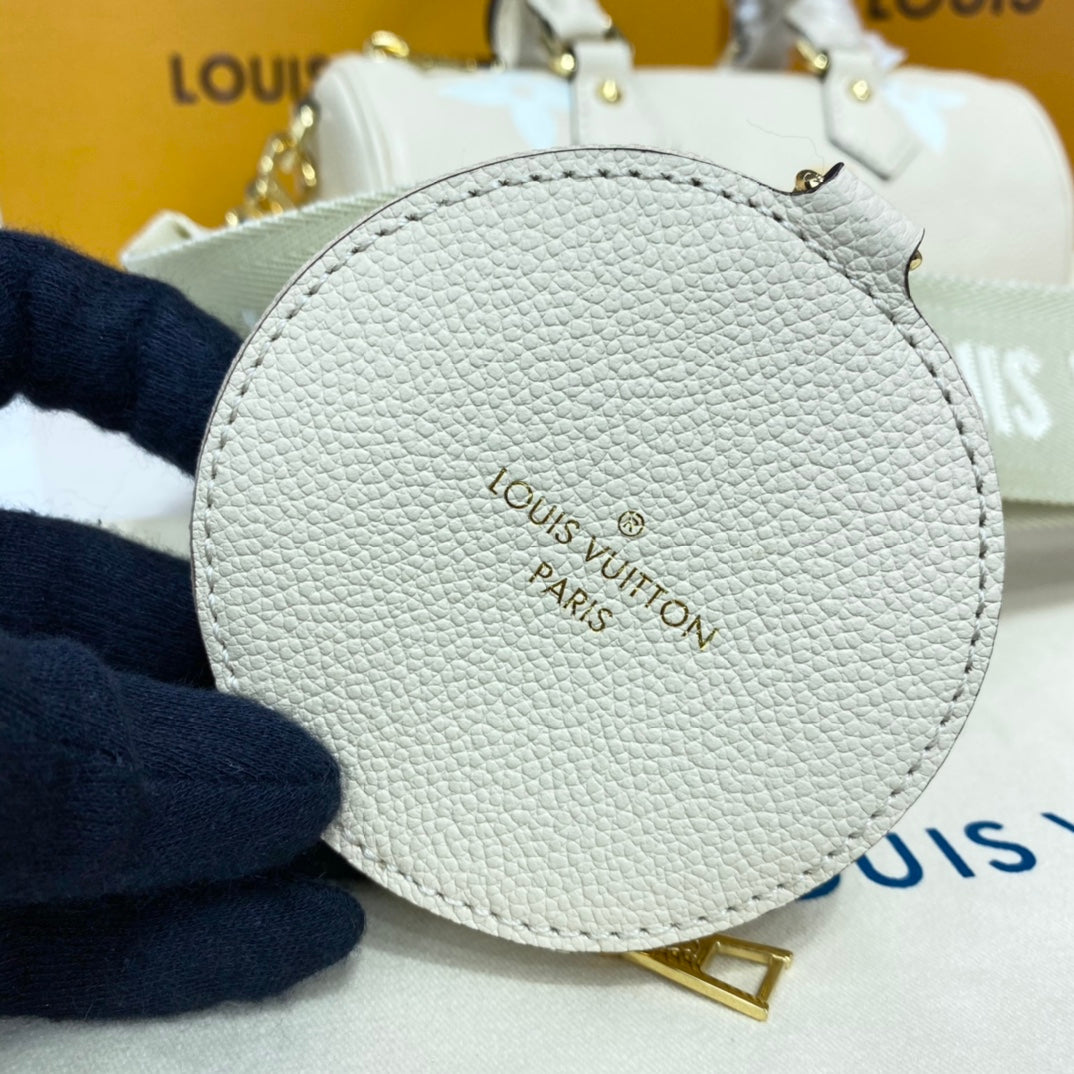 Lv Papillon BB White