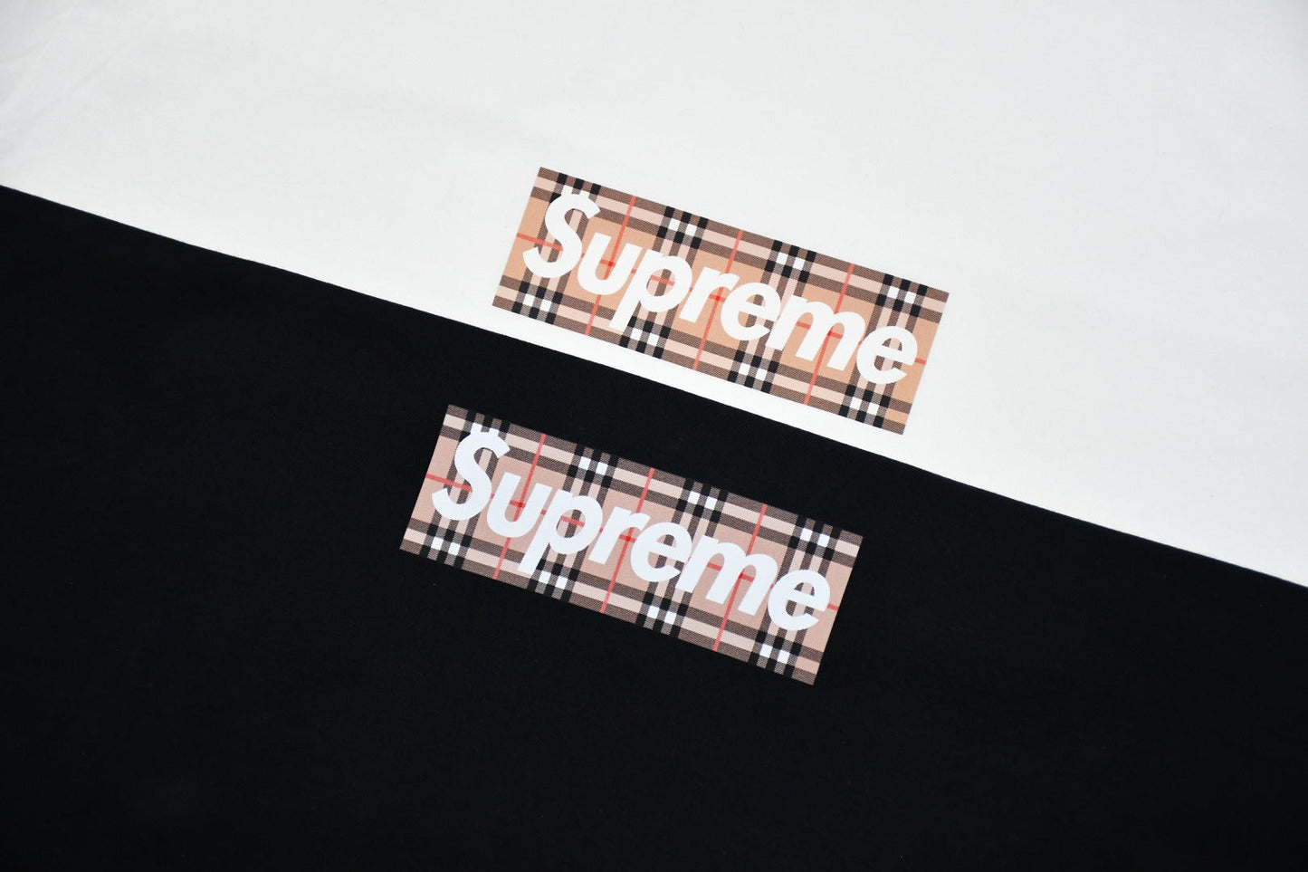 Camiseta Supreme X Burberry